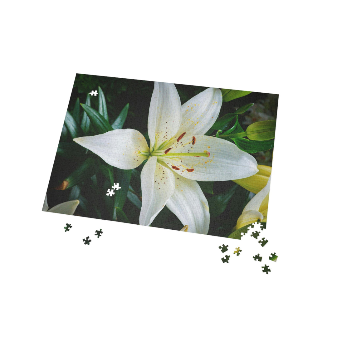 White Lily - Nature Puzzle (96, 252, 500, 1000-Piece) - Visiting This World