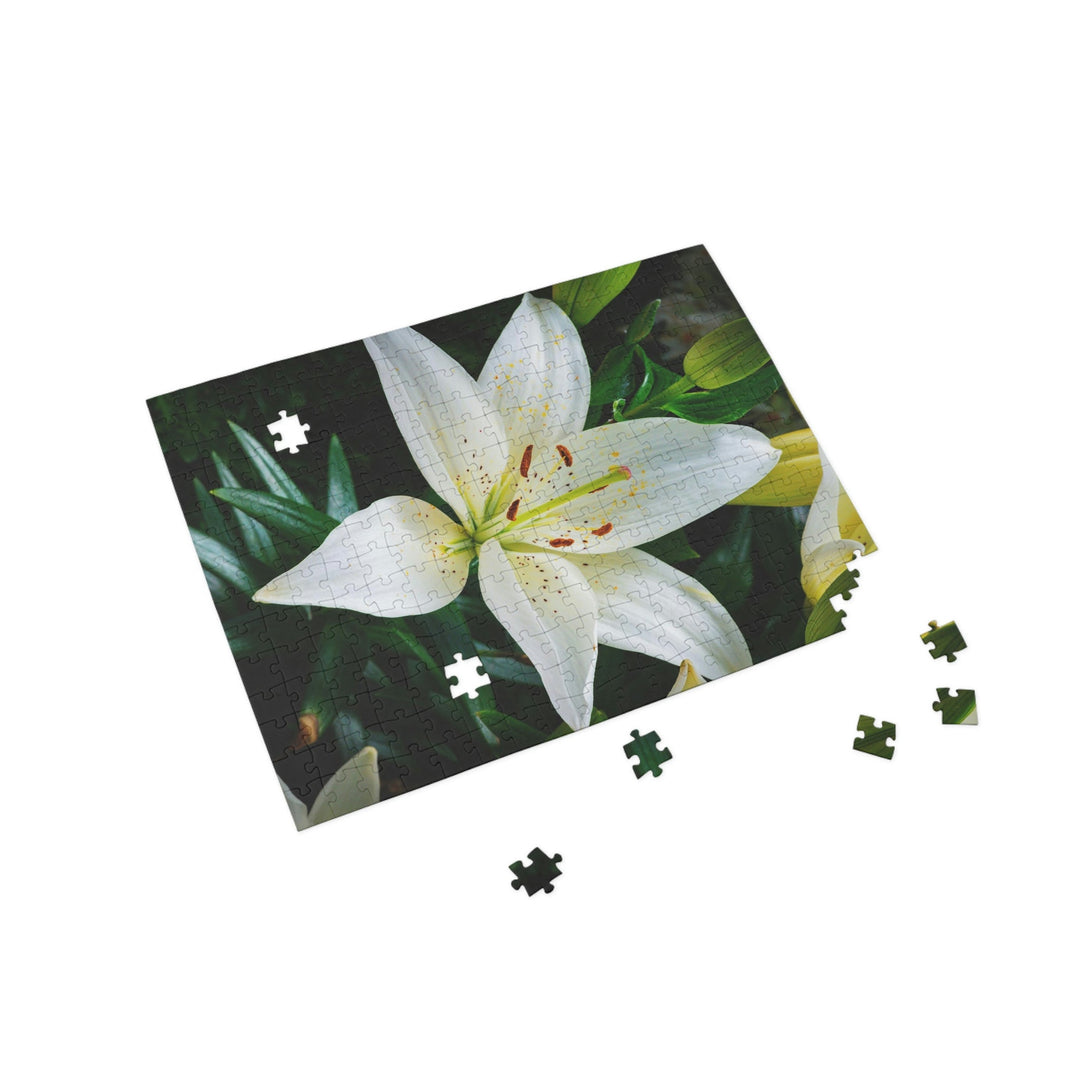 White Lily - Nature Puzzle (96, 252, 500, 1000-Piece) - Visiting This World