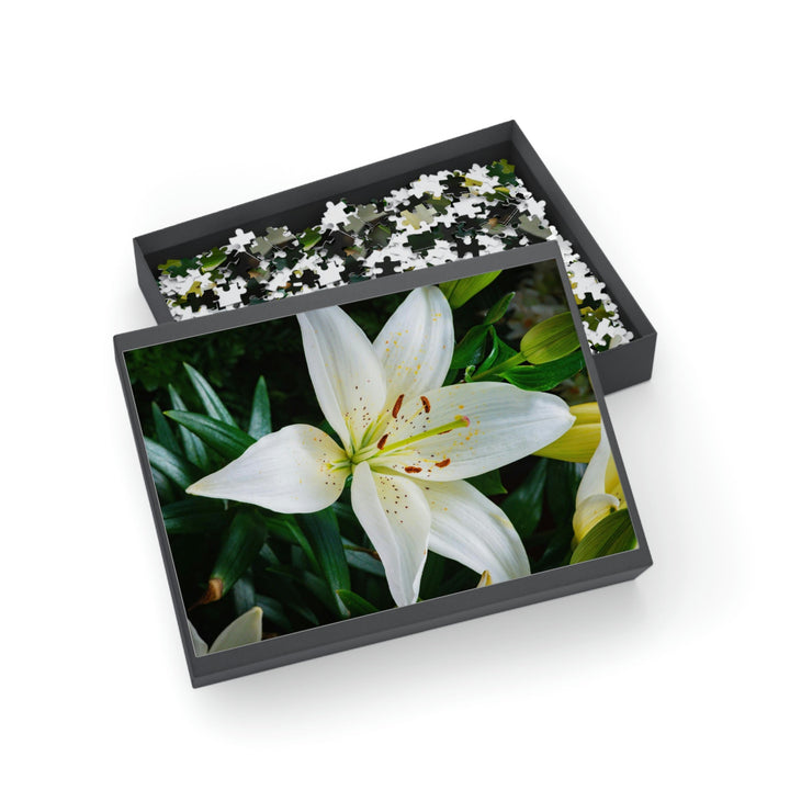 White Lily - Nature Puzzle (96, 252, 500, 1000-Piece) - Visiting This World