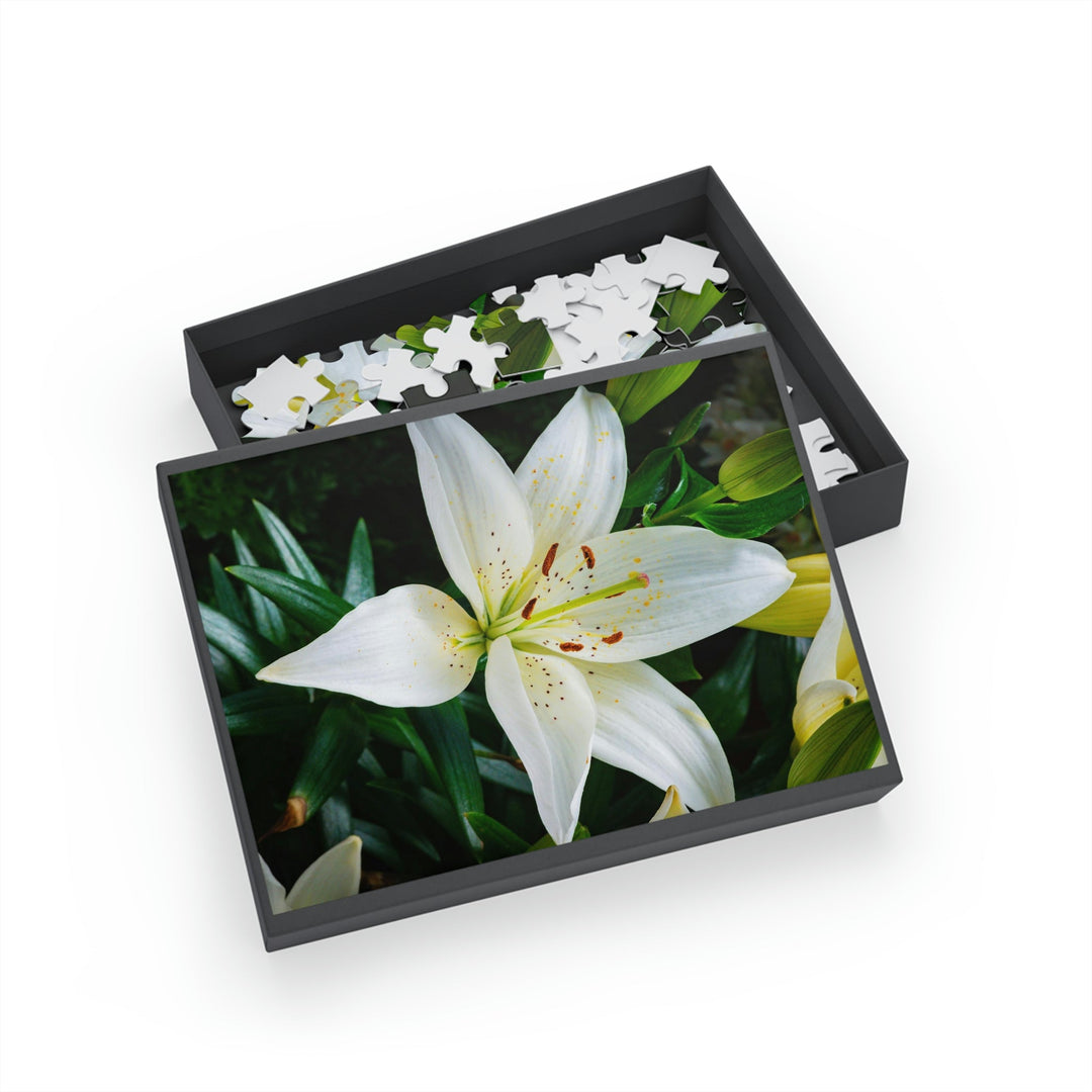 White Lily - Nature Puzzle (96, 252, 500, 1000-Piece) - Visiting This World