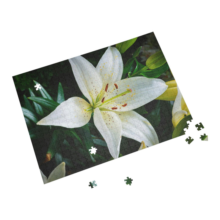 White Lily - Nature Puzzle (96, 252, 500, 1000-Piece) - Visiting This World