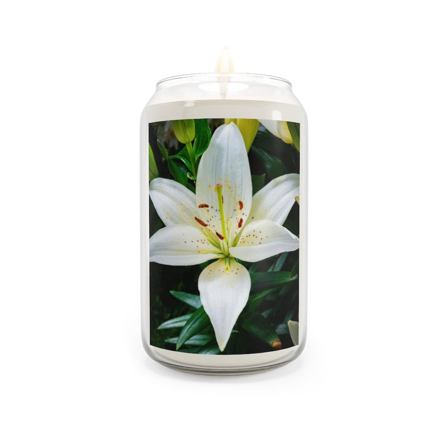 White Lily - Scented Candle, 13.75oz - Visiting This World