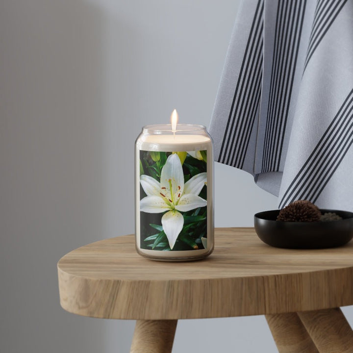 White Lily - Scented Candle, 13.75oz - Visiting This World