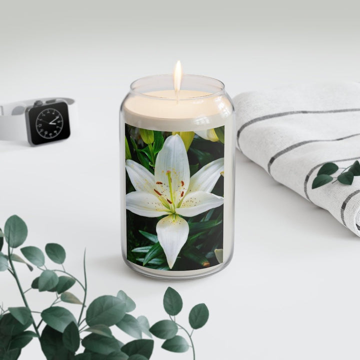 White Lily - Scented Candle, 13.75oz - Visiting This World