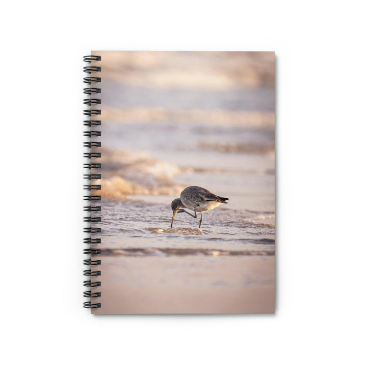 Willet Itch - Spiral Ruled Line Notebook - Visiting This World