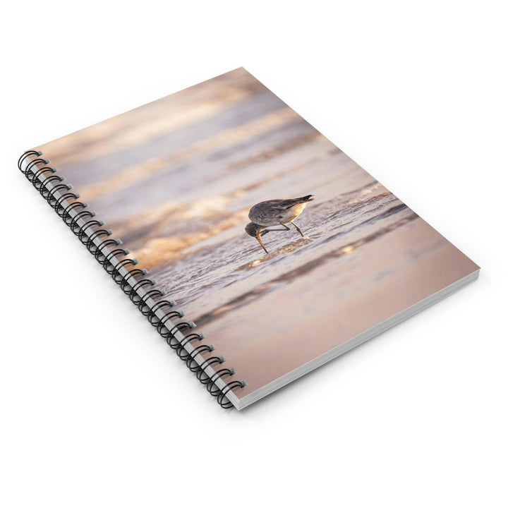 Willet Itch - Spiral Ruled Line Notebook - Visiting This World