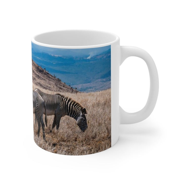 Zebra-Striped Expanse - Mug 11oz - Visiting This World