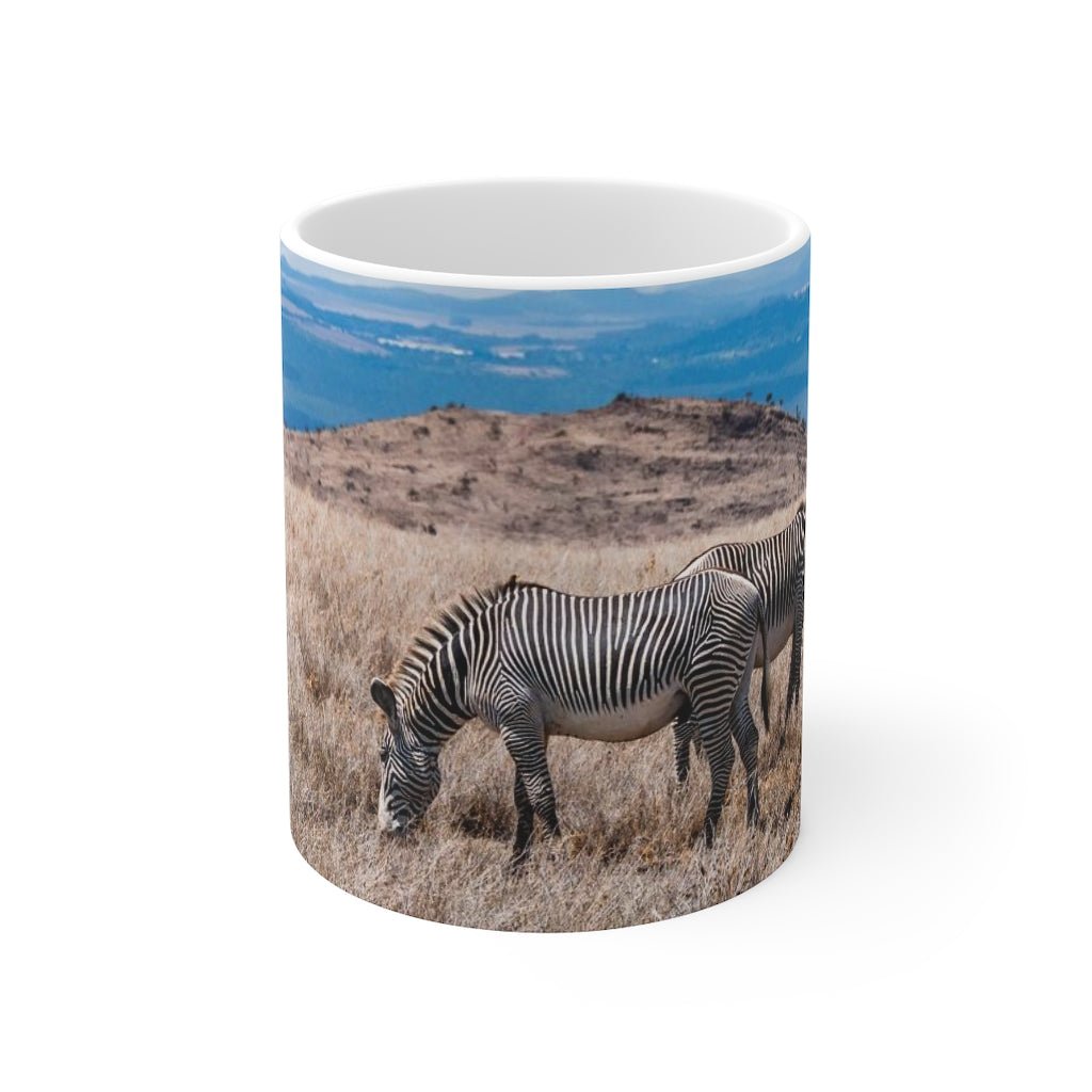 Zebra-Striped Expanse - Mug 11oz - Visiting This World