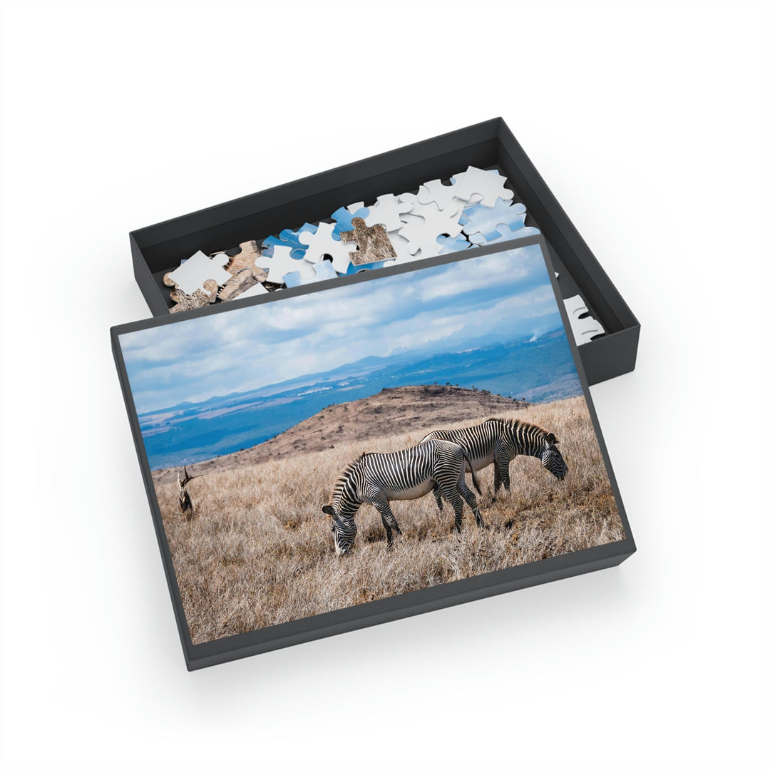 Zebra-Striped Expanse - Nature Puzzle (96, 252, 500, 1000-Piece) - Visiting This World