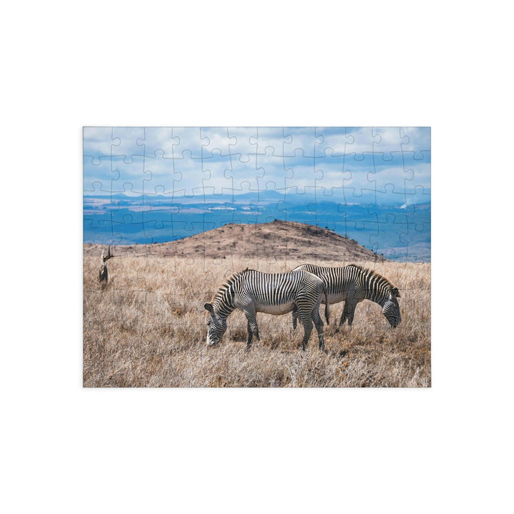 Zebra-Striped Expanse - Nature Puzzle (96, 252, 500, 1000-Piece) - Visiting This World