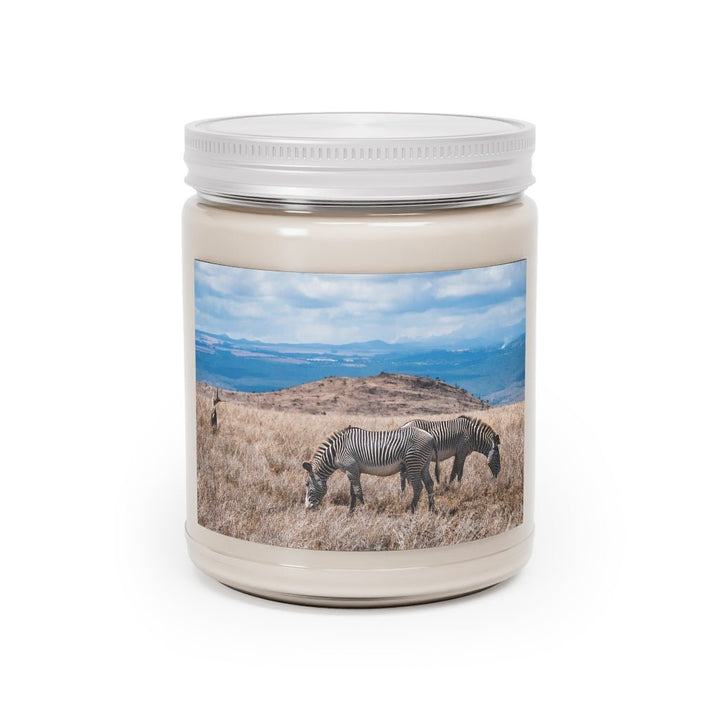 Zebra-Stripped Expanse - Scented Candles, 9oz - Visiting This World